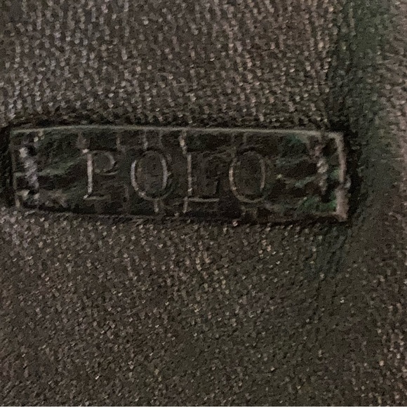 NWT Polo Ralph Lauren Blue Label Blk Lamb Leather Legging with Zip Ankle - Sz S - Picture 8 of 13